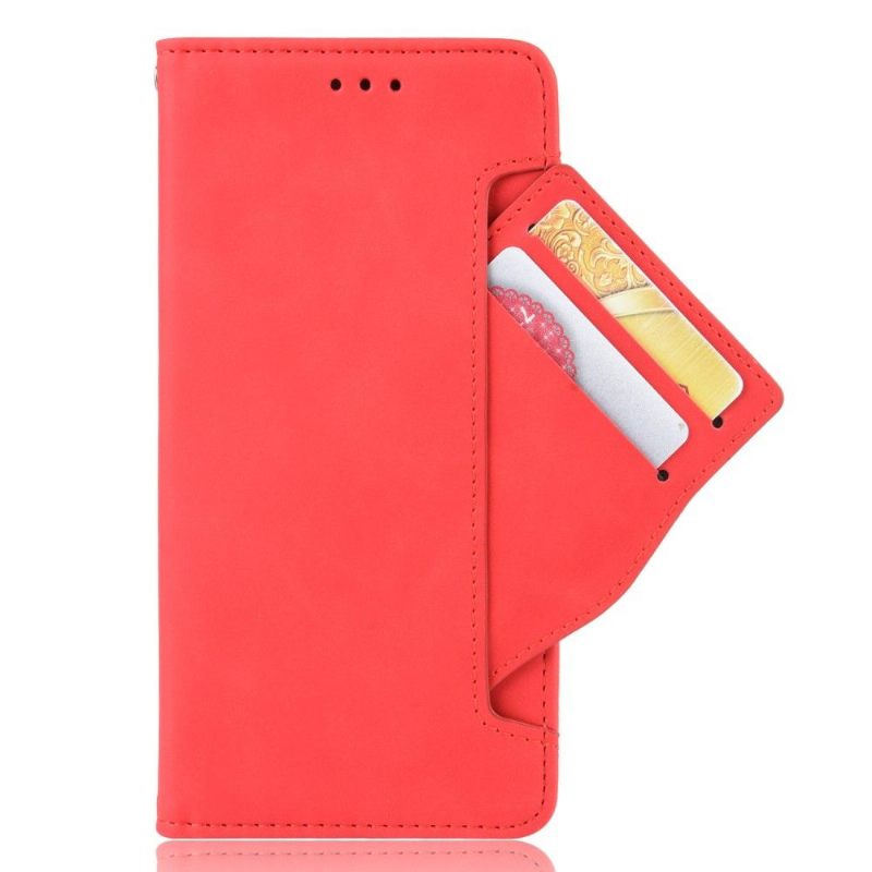 Folio-hoesje voor Xiaomi Redmi Note 9S / Redmi Note 9 Pro Ledereffect Met Kaarthouder