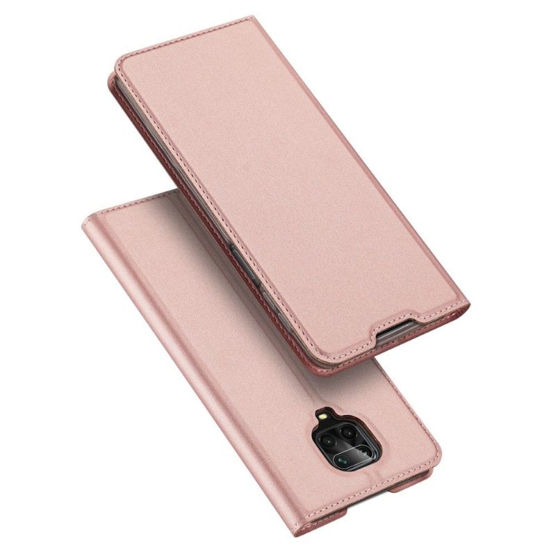 Folio-hoesje voor Xiaomi Redmi Note 9S / Redmi Note 9 Pro Satijnen Coating