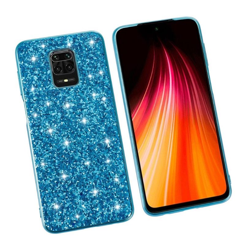 Hoesje voor Xiaomi Redmi Note 9S / Redmi Note 9 Pro Glamour Strass Pailletten