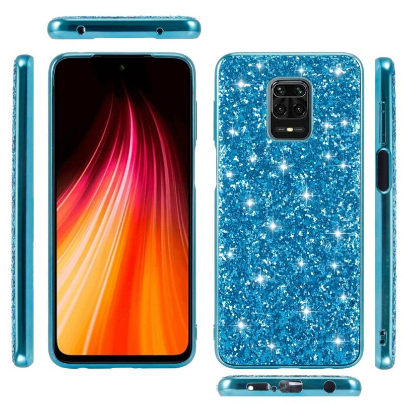 Hoesje voor Xiaomi Redmi Note 9S / Redmi Note 9 Pro Glamour Strass Pailletten