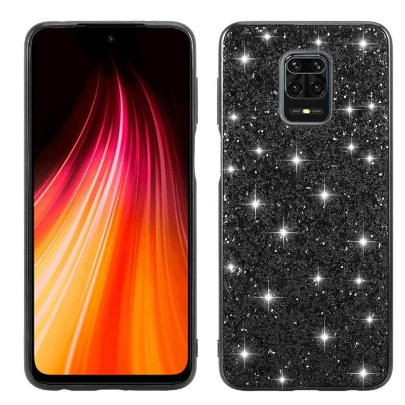 Hoesje voor Xiaomi Redmi Note 9S / Redmi Note 9 Pro Glamour Strass Pailletten