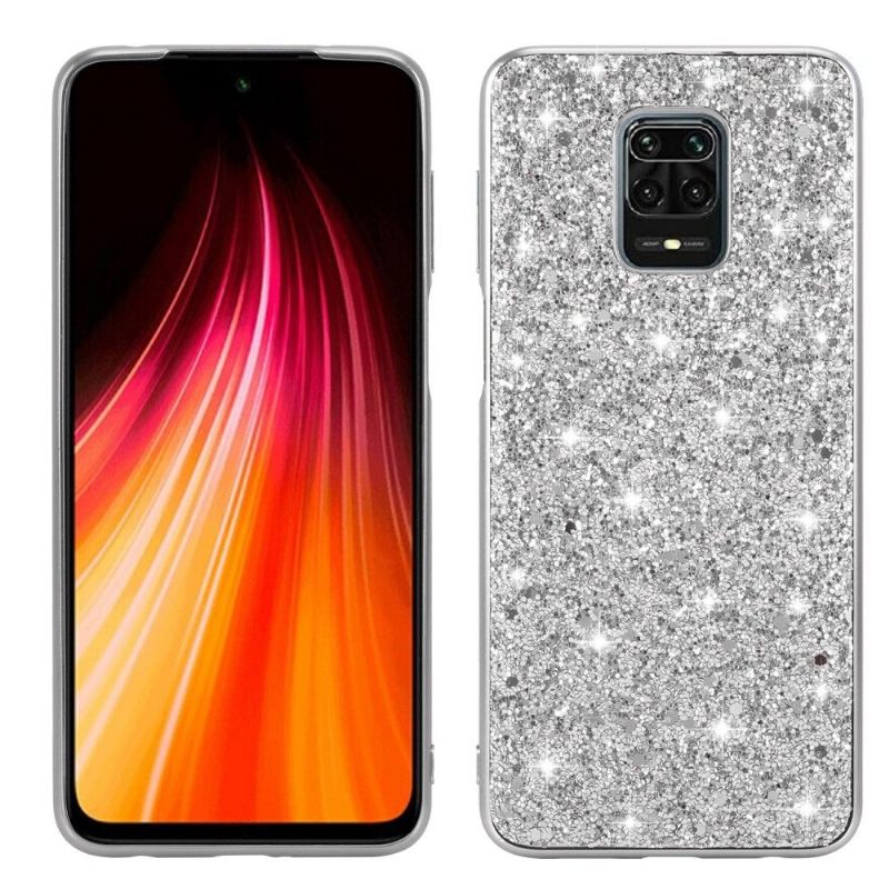 Hoesje voor Xiaomi Redmi Note 9S / Redmi Note 9 Pro Glamour Strass Pailletten