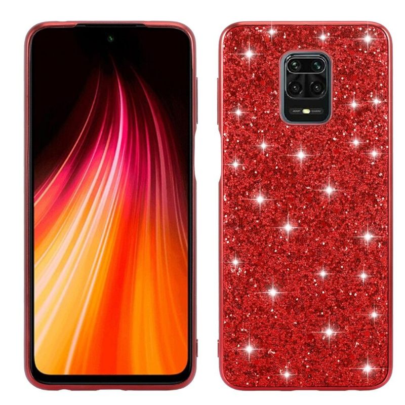 Hoesje voor Xiaomi Redmi Note 9S / Redmi Note 9 Pro Glamour Strass Pailletten