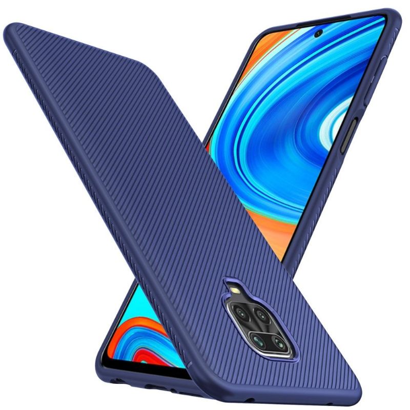 Hoesje voor Xiaomi Redmi Note 9S / Redmi Note 9 Pro Streepeffect In Gel