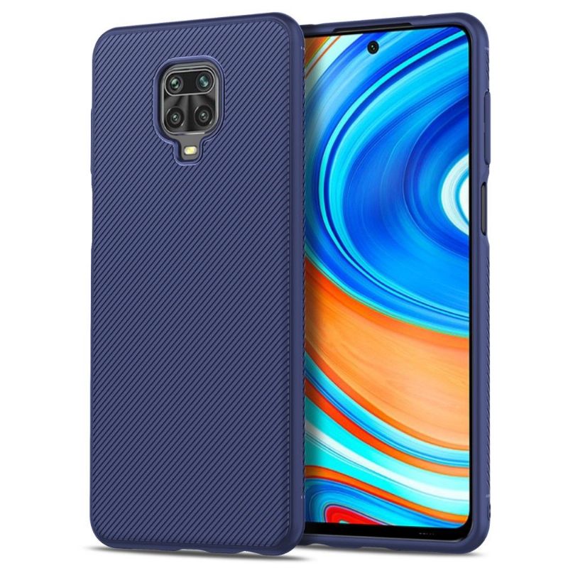 Hoesje voor Xiaomi Redmi Note 9S / Redmi Note 9 Pro Streepeffect In Gel