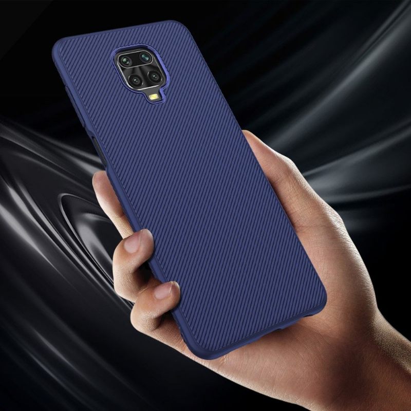 Hoesje voor Xiaomi Redmi Note 9S / Redmi Note 9 Pro Streepeffect In Gel