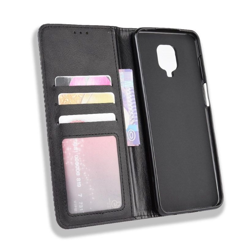 Leren Hoesje voor Xiaomi Redmi Note 9S / Redmi Note 9 Pro Bescherming Leer In Cirénius-stijl