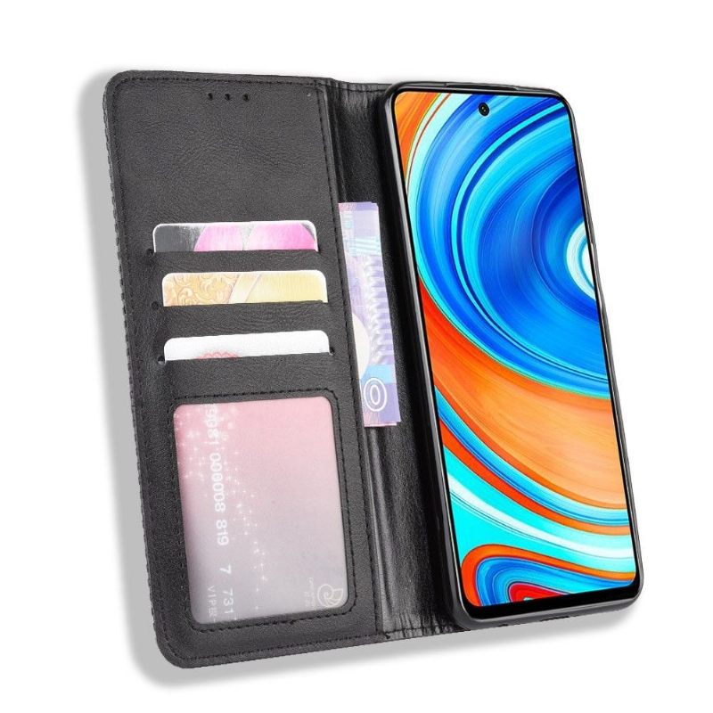 Leren Hoesje voor Xiaomi Redmi Note 9S / Redmi Note 9 Pro Bescherming Leer In Cirénius-stijl