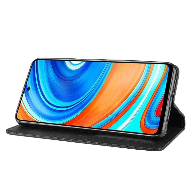 Leren Hoesje voor Xiaomi Redmi Note 9S / Redmi Note 9 Pro Bescherming Leer In Cirénius-stijl