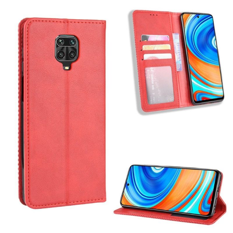 Leren Hoesje voor Xiaomi Redmi Note 9S / Redmi Note 9 Pro Bescherming Leer In Cirénius-stijl