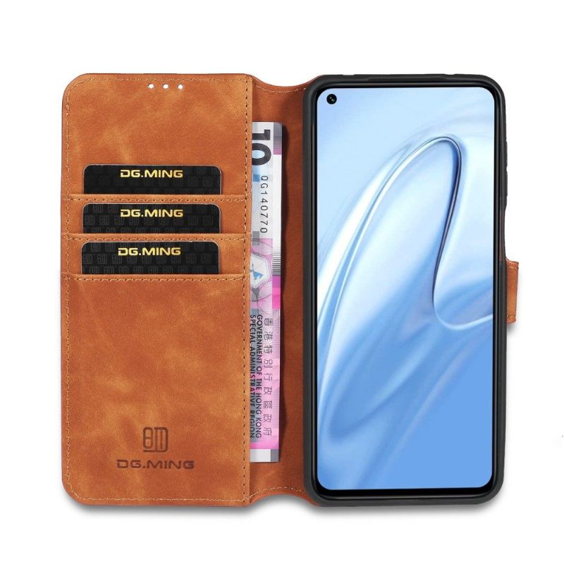 Leren Hoesje voor Xiaomi Redmi Note 9S / Redmi Note 9 Pro Dg Ming Retro