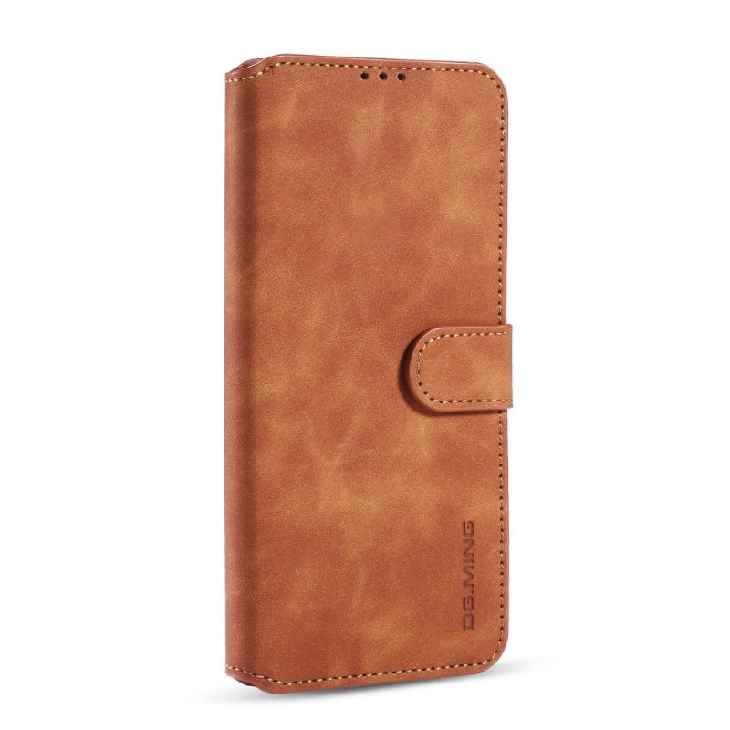 Leren Hoesje voor Xiaomi Redmi Note 9S / Redmi Note 9 Pro Dg Ming Retro