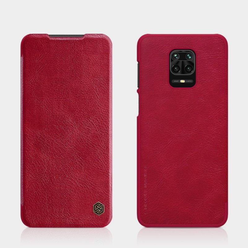 Leren Hoesje voor Xiaomi Redmi Note 9S / Redmi Note 9 Pro Nillkin Qin