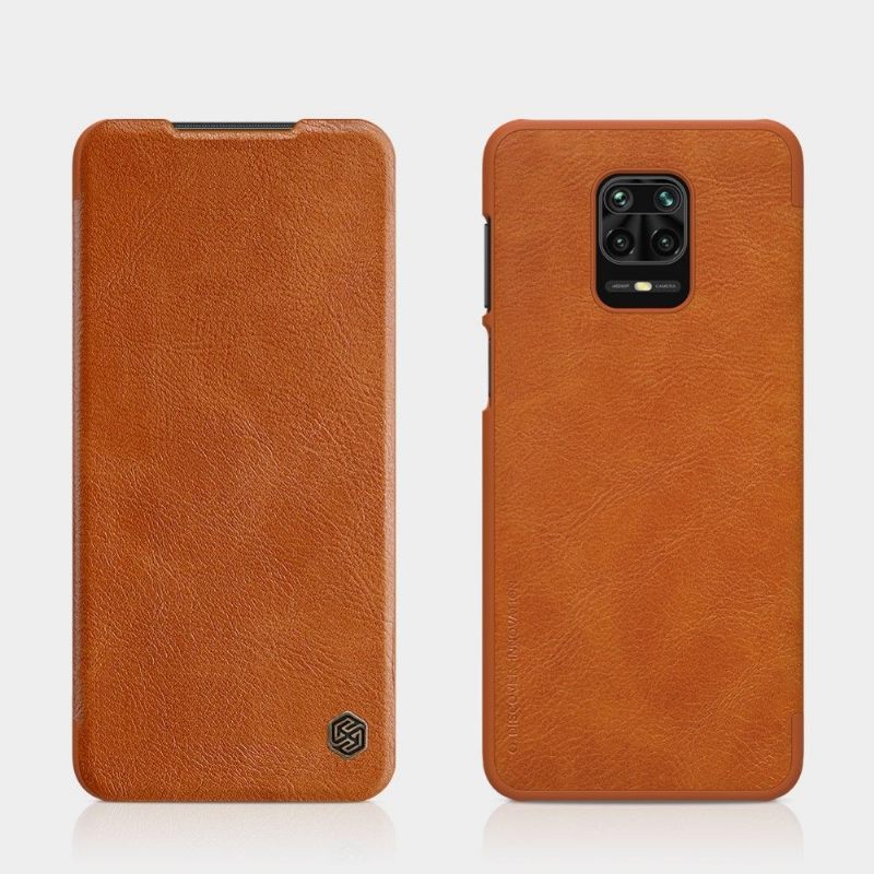 Leren Hoesje voor Xiaomi Redmi Note 9S / Redmi Note 9 Pro Nillkin Qin