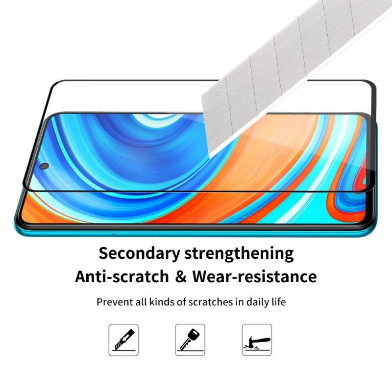 Xiaomi Redmi Note 9 Pro Films Van Gehard Glas (2 Stuks)