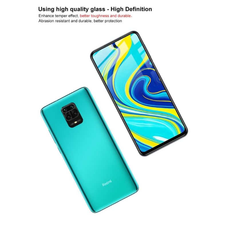 Xiaomi Redmi Note 9S Schermbeschermer Van Gehard Glas Op Volledige Grootte