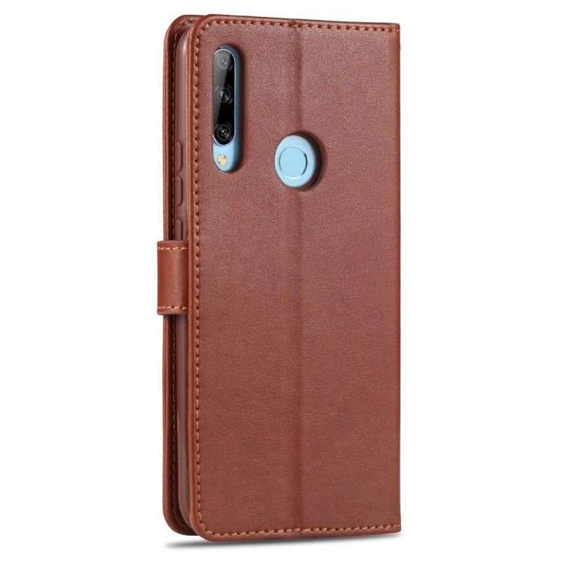 Folio-hoesje voor Huawei Y6p Azns Retro Leder Effect