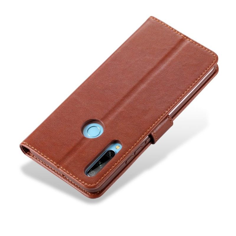 Folio-hoesje voor Huawei Y6p Azns Retro Leder Effect