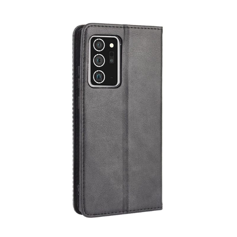 Case voor Samsung Galaxy Note 20 Bescherming Leer In Cirénius-stijl