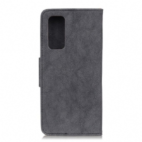 Cover voor Samsung Galaxy Note 20 Edouard Kunstleer Vintage