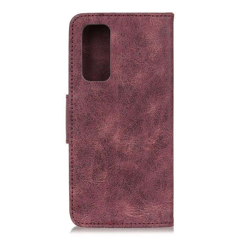 Cover voor Samsung Galaxy Note 20 Edouard Kunstleer Vintage