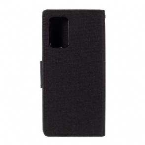 Cover voor Samsung Galaxy Note 20 Mercurius Canvas