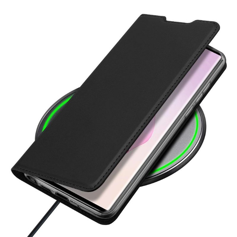 Flip Case voor Samsung Galaxy Note 20 Satijnen Coating