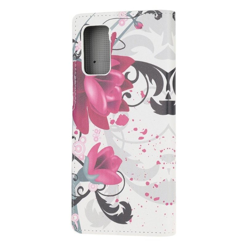 Folio-hoesje voor Samsung Galaxy Note 20 Lotusbloem