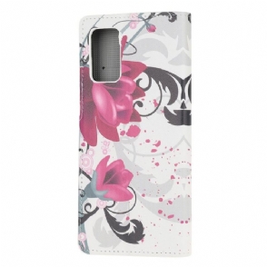 Folio-hoesje voor Samsung Galaxy Note 20 Lotusbloem