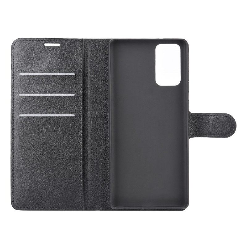 Folio-hoesje voor Samsung Galaxy Note 20 Portemonnee Leren Leerstijl