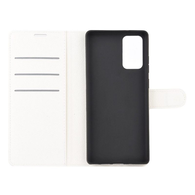 Folio-hoesje voor Samsung Galaxy Note 20 Portemonnee Leren Leerstijl