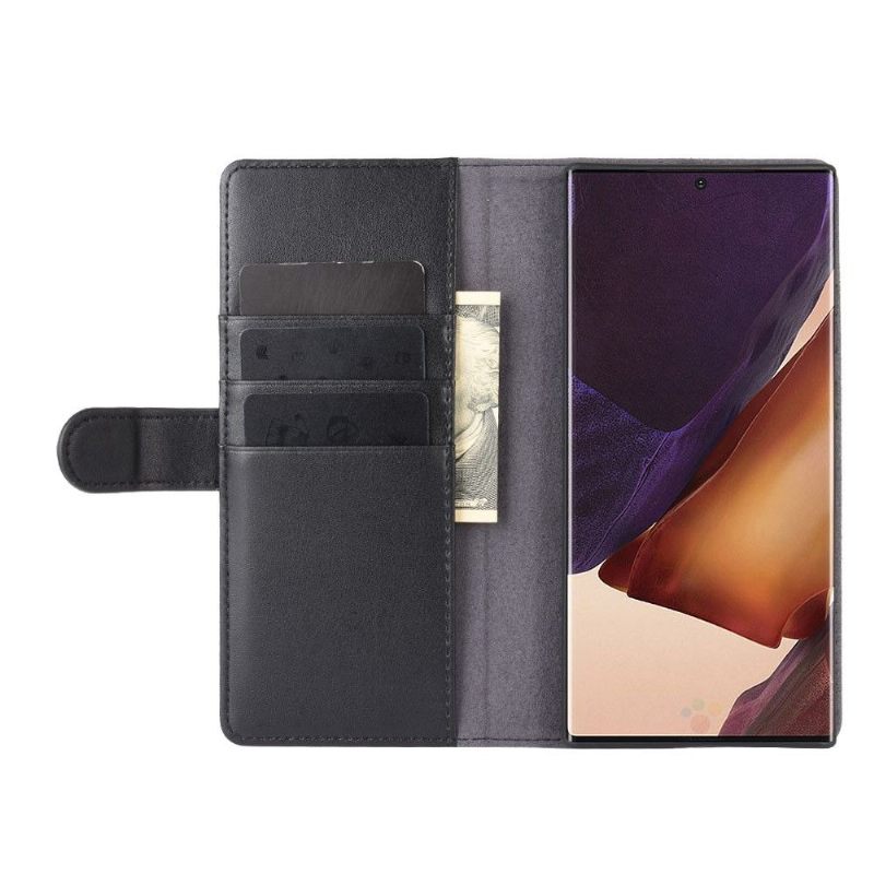 Folio-hoesje voor Samsung Galaxy Note 20 Premium Leer