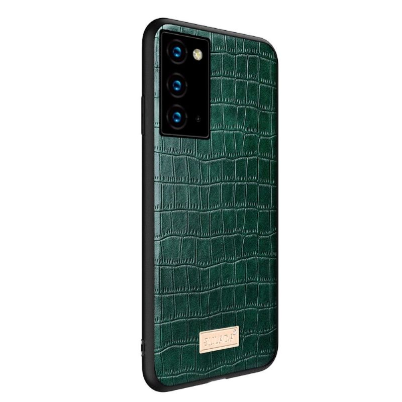 Hoesje voor Samsung Galaxy Note 20 Krokodillenlook Sulada