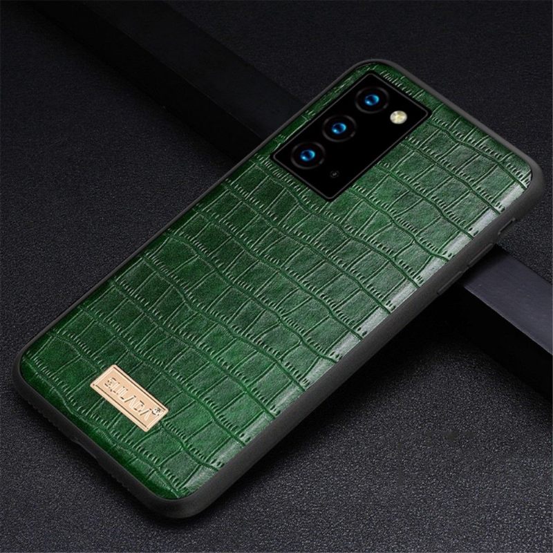 Hoesje voor Samsung Galaxy Note 20 Krokodillenlook Sulada