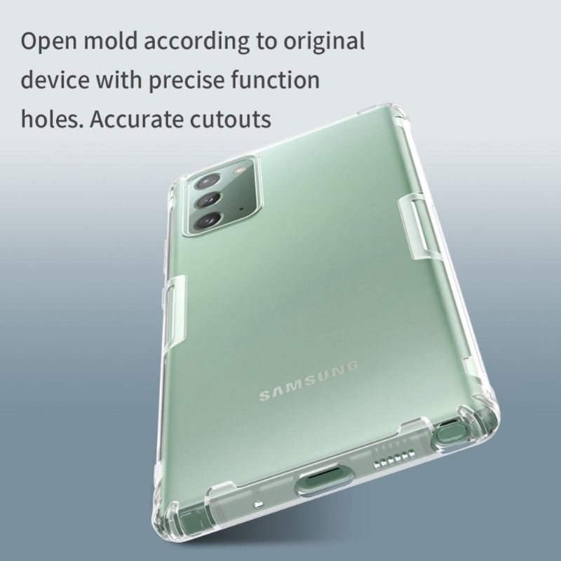 Hoesje voor Samsung Galaxy Note 20 Nillkin Nature Versterkte Hoeken