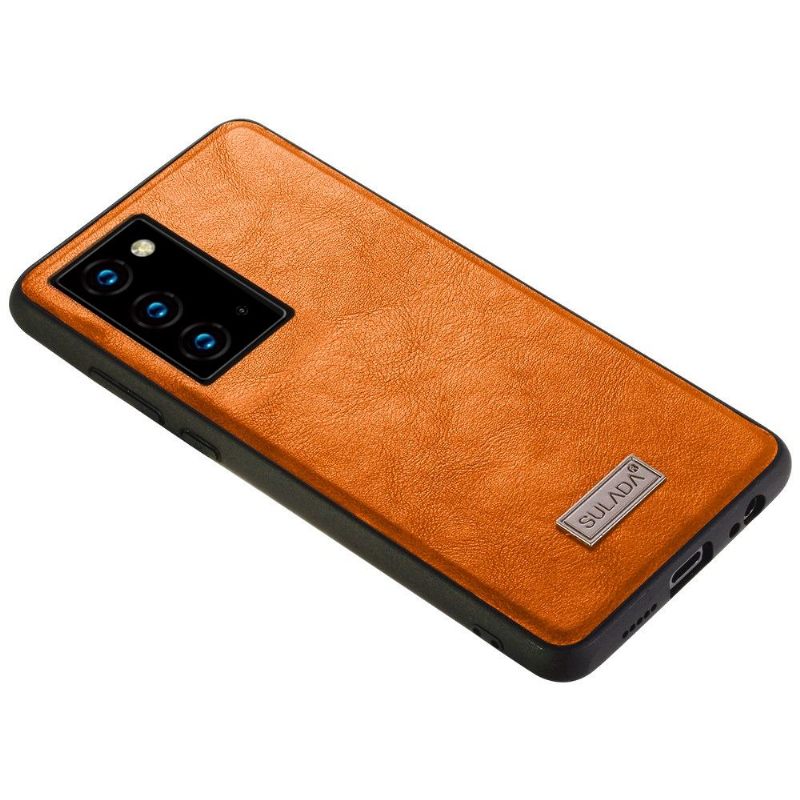 Hoesje voor Samsung Galaxy Note 20 Sulada Leereffect