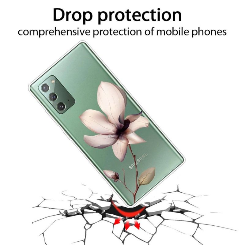 Hoesje voor Samsung Galaxy Note 20 Wilde Bloem