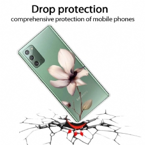 Hoesje voor Samsung Galaxy Note 20 Wilde Bloem