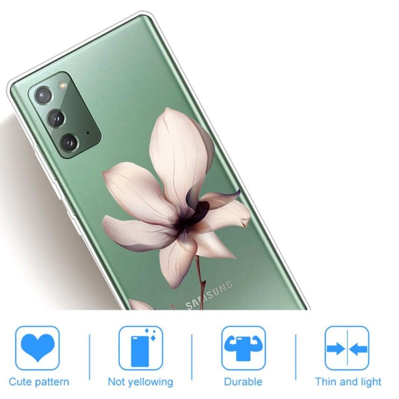 Hoesje voor Samsung Galaxy Note 20 Wilde Bloem