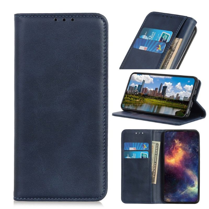 Leren Hoesje voor Samsung Galaxy Note 20 Bescherming Simone Verouderd Leereffect