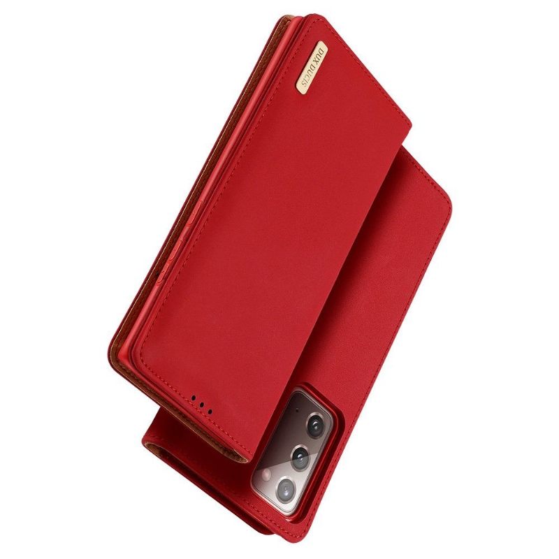 Leren Hoesje voor Samsung Galaxy Note 20 Dux Ducis Wens