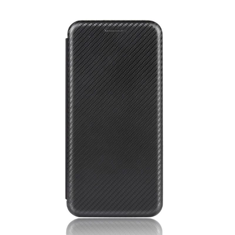 Leren Hoesje voor Samsung Galaxy Note 20 Koolstofvezeleffect