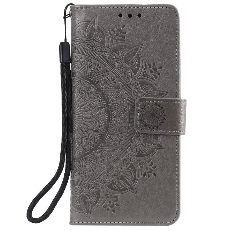 Leren Hoesje voor Samsung Galaxy Note 20 Reliëf-mandala