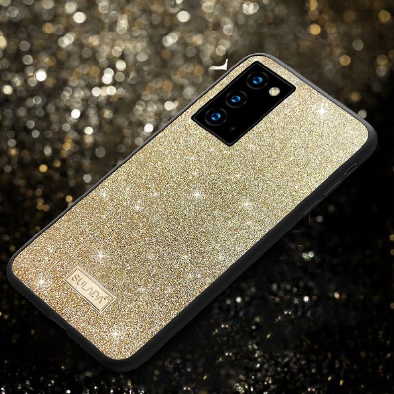 Telefoonhoesje voor Samsung Galaxy Note 20 Bescherming Glitter Sulada