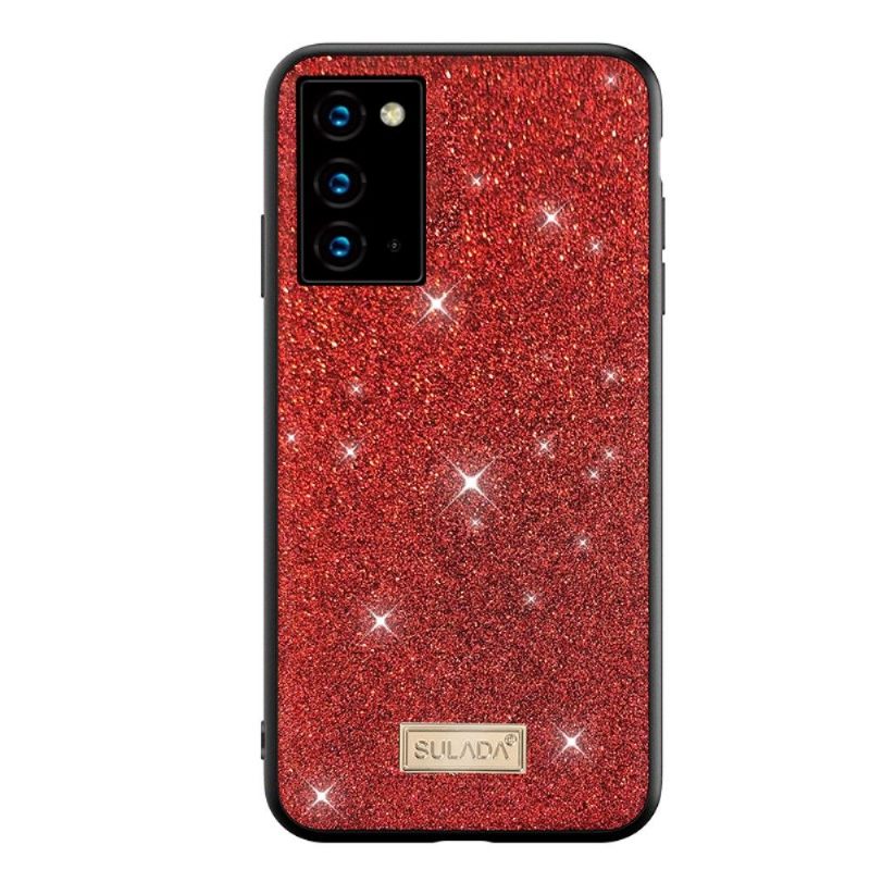 Telefoonhoesje voor Samsung Galaxy Note 20 Bescherming Glitter Sulada