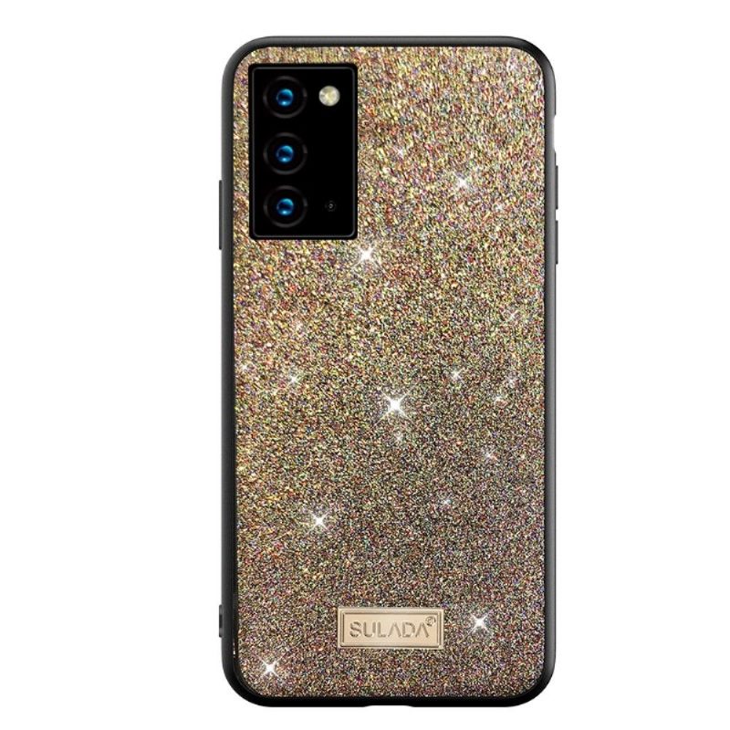 Telefoonhoesje voor Samsung Galaxy Note 20 Bescherming Glitter Sulada