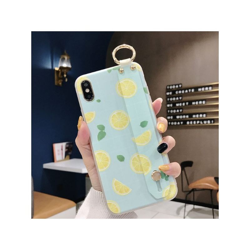 Hoesje voor iPhone X / XS Anti-fall Met Lemon Cove