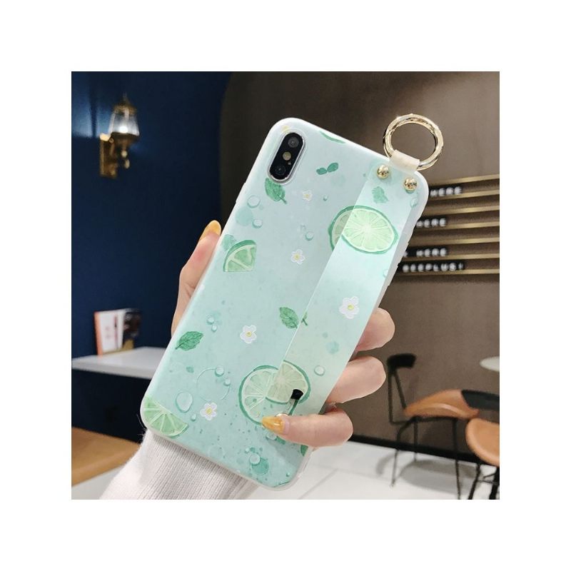 Hoesje voor iPhone X / XS Anti-fall Met Lemon Cove