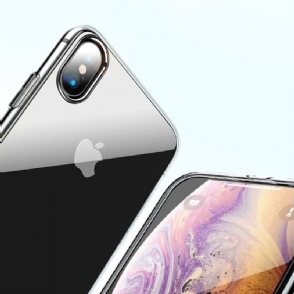Hoesje voor iPhone X / XS Anti-fall Transparant X-niveau