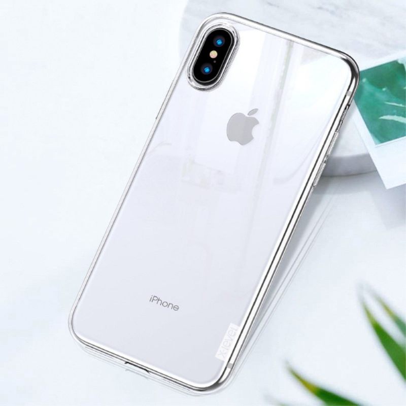 Hoesje voor iPhone X / XS Anti-fall Transparant X-niveau